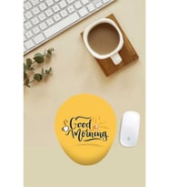 Good Morning Yazılı Bilek Destekli Mouse Pad
