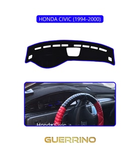 HONDA CIVIC 1994-2000TORPİDO KORUMA HALISI MAVİ KENAR