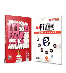 Benim Hocam 2023 TYT Fizik Video Destekli Konu ve Egzersiz Soru Bankası Seti 2 Kitap