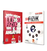 Benim Hocam 2023 TYT Fizik Video Destekli Konu ve Egzersiz Soru Bankası Seti 2 Kitap