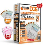 2024 DGS ÖSYM Çıkmış Soru Tıpkı Basım Türkiye Geneli Dijital Çözümlü 6lı DENEME PAKETİ (Beyaz)