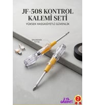 JF-508 Elektrikçi Kontrol Kalemi Güvenli Ölçüm