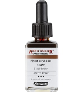 Schmincke Aero Color Professional Akrilik Airbrush Mürekkebi 28 Ml 602 Brown Brazil