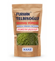 Maraş Nane (Doğal Kurutulmuş,Elenmiş,Katkısız ) 250GR