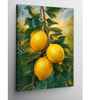 Kanvas Tablo Limon Ağacı