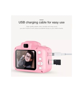 Dijital Fotoğraf Makinesi Çocuk Mini 1080p Hd Kamera Selfie