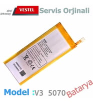 Vestel Venüs V3 5070 Batarya 1700mAh Sıfır Vakumlu Ambalajında Garantili Batarya