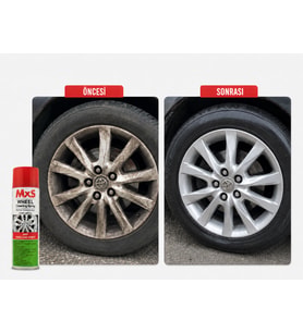 MxS Jant Temizleme Spreyi 500 ml - Fren Tozu ve Kir Giderici Jant Temizleyici