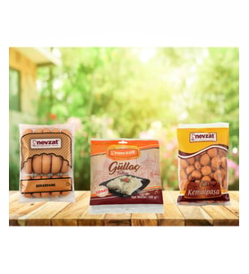 NEVZAT SADE ŞEKERPARE 250 GR- GÜLLAÇ 100 GR- LÜKS KEMALPAŞA 150 GR
