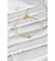 Yonca Model Gold Renk Kadın Bileklik - TJ-BB8232