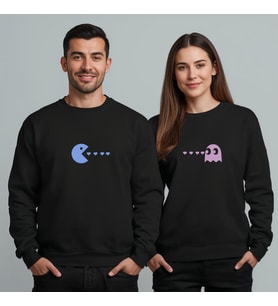 Sevgililer Günü Özel Kombin, 2 Ürün Bisiklet Yaka Sweatshirt