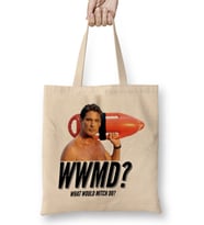 Baywatch What Would Mitch Do David Hasselhof Bez Çanta Uzun Saplı