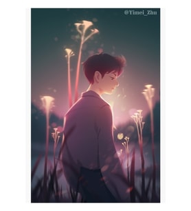 Glow Tablo Ahşap Poster Dekoratif Kod5817