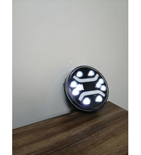 Off Road Uyumlu Kamyon Tır Uyumlu Gündüz Ledli Sis Lambası 12-24V Uyumlu V4 Parça