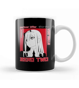 Darling In The Franxx Zero Two And Hiro Kupa Bardak Porselen
