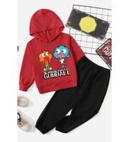 Çocuk Gumball Eşofman Takımı (Siyah)