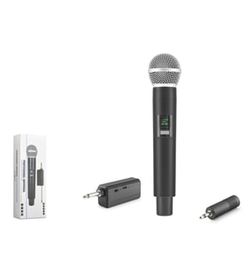 Uhf Kablosuz Mikrofon 6.35 Mm Siyah HDX2801