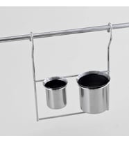 Çağdaş İkili Kaşıklık Inox (Gri)