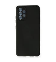 Northcity Samsung Galaxy A32 Kılıf Nano içi Kadife Silikon - Siyah