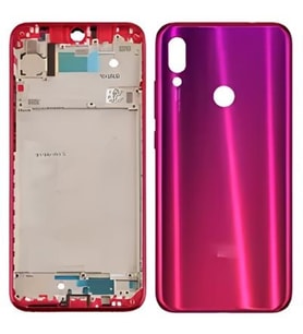 Xiaomi Redmi NOTE 7 FULL Kasa Arka Kapak Takım KIRMIZI