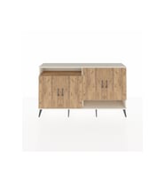 Arges Konsol 6 Raflı 4 Kapaklı 176x30x99 Aytaşı-Çam