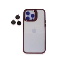 Joko Apple İphone 14 Pro Kılıf Roblox Lens Standlı Kapak - Bordo