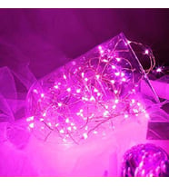 BATTERY PİNK LED LİGHT 10 METRE PİLLİ PEMBE LED IŞIK PEMBE PİLLİ IŞIK KIR DÜĞÜNÜ GELİN YOLU IŞIĞI