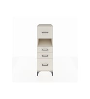 Kronos Dolap Tek Raflı 4 Çekmeceli 44x59x134 Aytaşı-Aytaşı