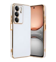 Realme C75 4g Kılıf Volet Silikon - Beyaz