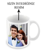 Kişiye Özel Fotoğraflı Kupa Bardak(istediğiniz görsel)