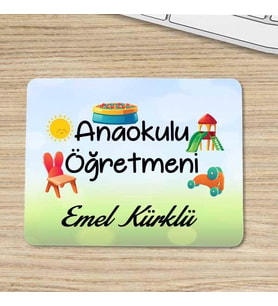 Anaokulu Öğretmenine Hediye Mouse Pad (STD)