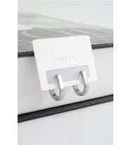 Kadın 316 L Paslanmaz Çelik 1.5 cm Geometrik Küpe
