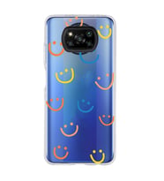 Poco X3 PRO / X3 NFC Uyumlu Gülücük Tasarımlı Şeffaf Telefon Kılıfı