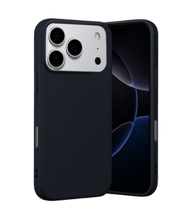 Apple İphone 17 Pro Max Nano İçi Kadife Silikon - Siyah