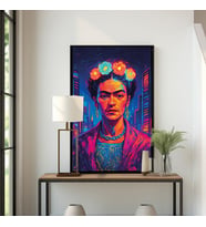 Ezgoola / Uzay Konseptli Poster Çerçevesiz / Renkli Pop Art Sanat Tasarımı / Ezgoola Özel Duvar Posteri / 350 gr Kaliteli Kağıt / Poster / Hediye / Ev Dekoru
