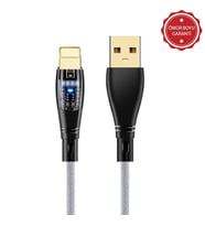 ScHitec 6A 120W UsbA to Lightning 1Metre Hızlı Data ve Şarj Kablosu Beyaz YK233B