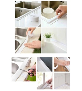 Su Sızdırmaz Bant Lavabo Küvet Kenar Bandı 4 Cm