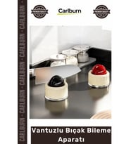 Özel Üretim Mutfak Şef Meyve Ekmek Bıçağı Makas Pratik Güvenli Keskinleştirici Vantuzlu Bıçak Bileme