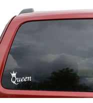 Queen kraliçe Sticker Yapıştırması 20Cm beyaz Renk