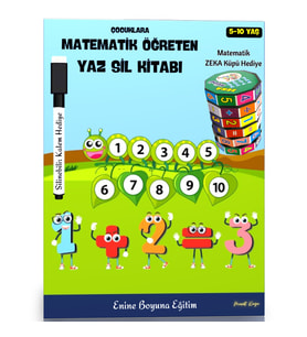 Çocuklara Matematik Öğreten YAZ-SİL Kitap Seti