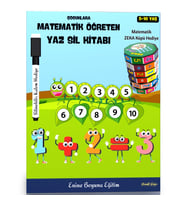 Çocuklara Matematik Öğreten YAZ-SİL Kitap Seti