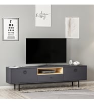 NATUREL TV ÜNİTESİ ANTRASİT/SAFİR MEŞE
