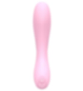 Konyax Şarjlı Titreşimli Özel Tasarım Pembe Renk Eğik Bükülebilen 19 cm Vibratör