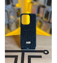 Redmi 13 4G Uyumlu Taş Desenli Silikon Yumuşak Kılıf (Siyah)