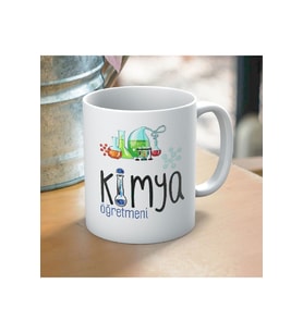 Kişiye Özelöğretmen Kupası Kimya (Baskılı)