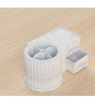 Modern Minimalist Masa Düzenleyici – Estetik Çekmeceli Kalemlik