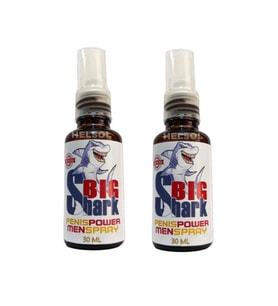 Bıg Shark Power Sertleşme Bakım Masaj Spreyi 30 Ml X 2 Adet