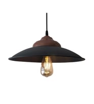 Mylights Retro Siyah Ve Bakır Sarkıt Avize Metal Avize Rustik (421976517)