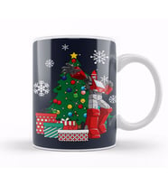 Ironhide Around The Christmas Tree Transformers Kupa Bardak Porselen