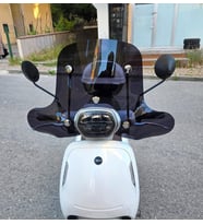 MOTOCAM QJ VPS S 125 Ön Cam 2022-2026 Model 42cm Siyah Renkli 4mm Elcikli APARATSIZ